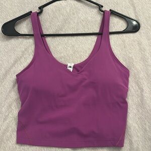 Lululemon align top in vivid plum